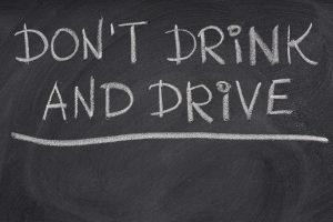 Do Not Drink And Drive Warning On A Blackboard dui